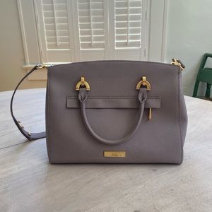 ZAC Zac Posen Eartha Barrel Satchel Thistle Color.